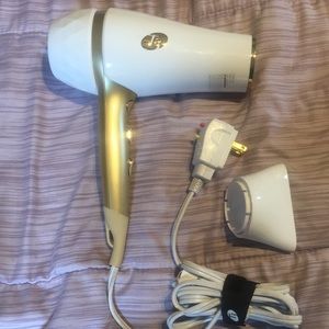 T3 Featherweight 2 Hair Dryer 73826 White Gold